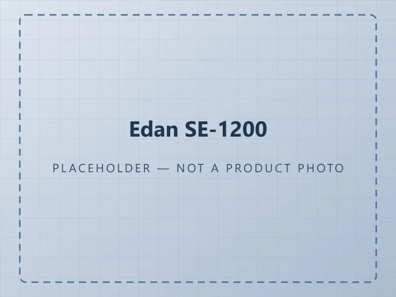 Placeholder graphic standing in for a photograph of the Edan SE-1200