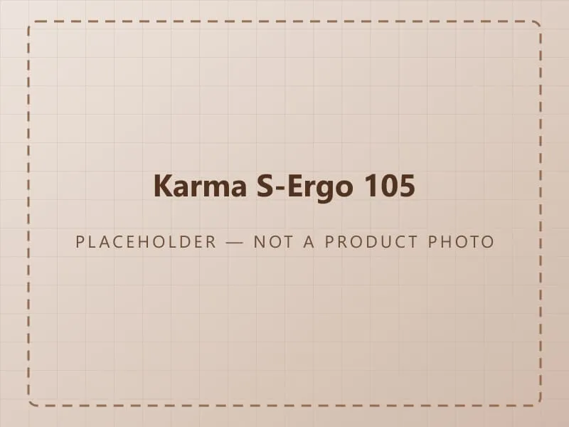 Placeholder graphic standing in for a photograph of the Karma S-Ergo 105