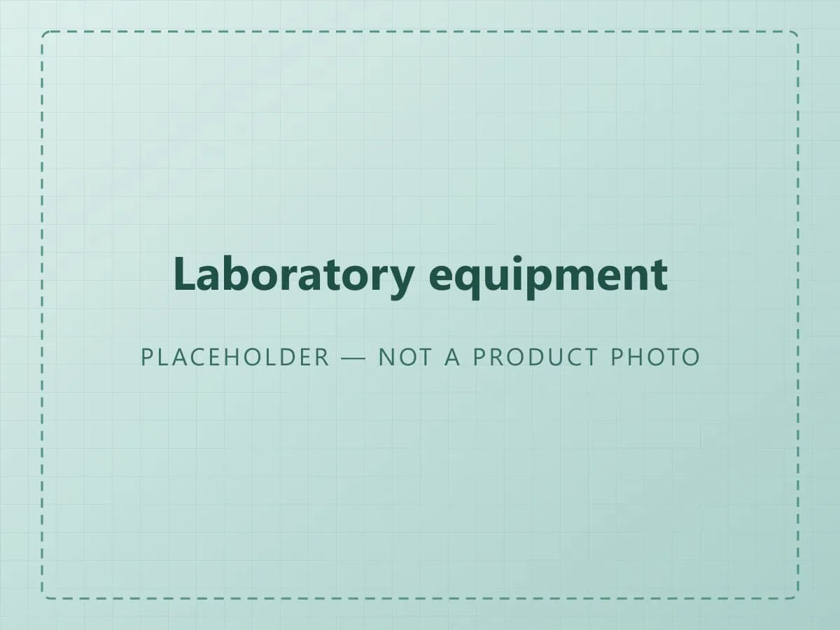 Placeholder graphic standing in for a photograph of laboratory equipment