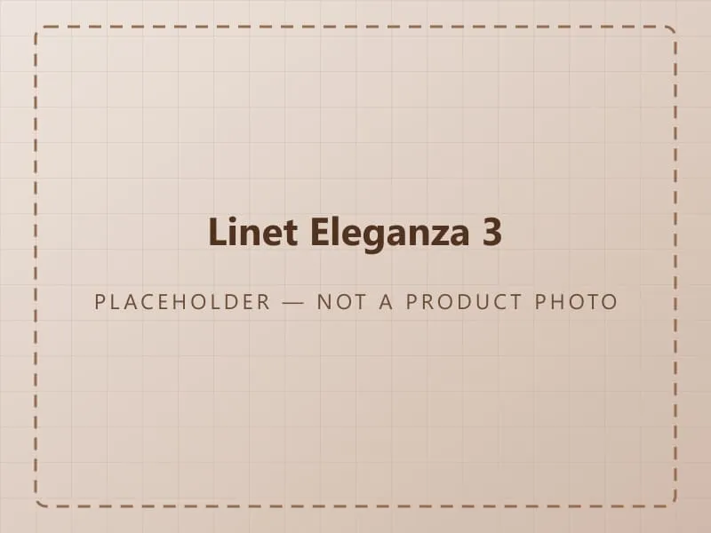 Placeholder graphic standing in for a photograph of the Linet Eleganza 3