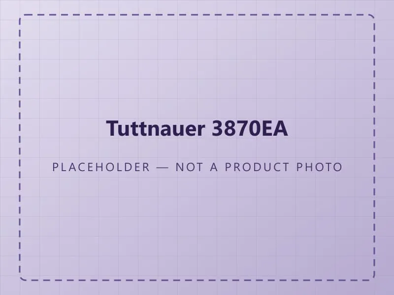 Placeholder graphic standing in for a photograph of the Tuttnauer 3870EA